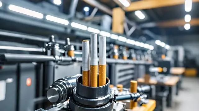 Finished cigarette packaging equipment